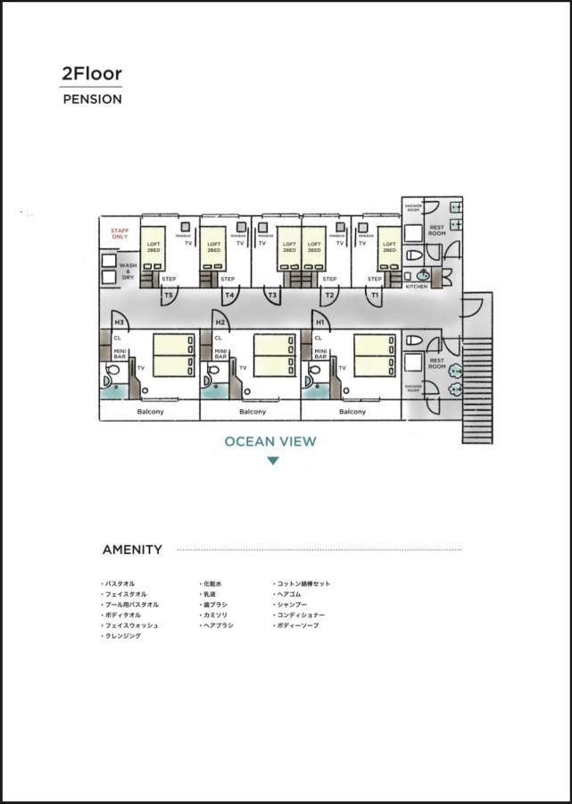 Marinx Classic Harborview Pension Yaese ภายนอก รูปภาพ